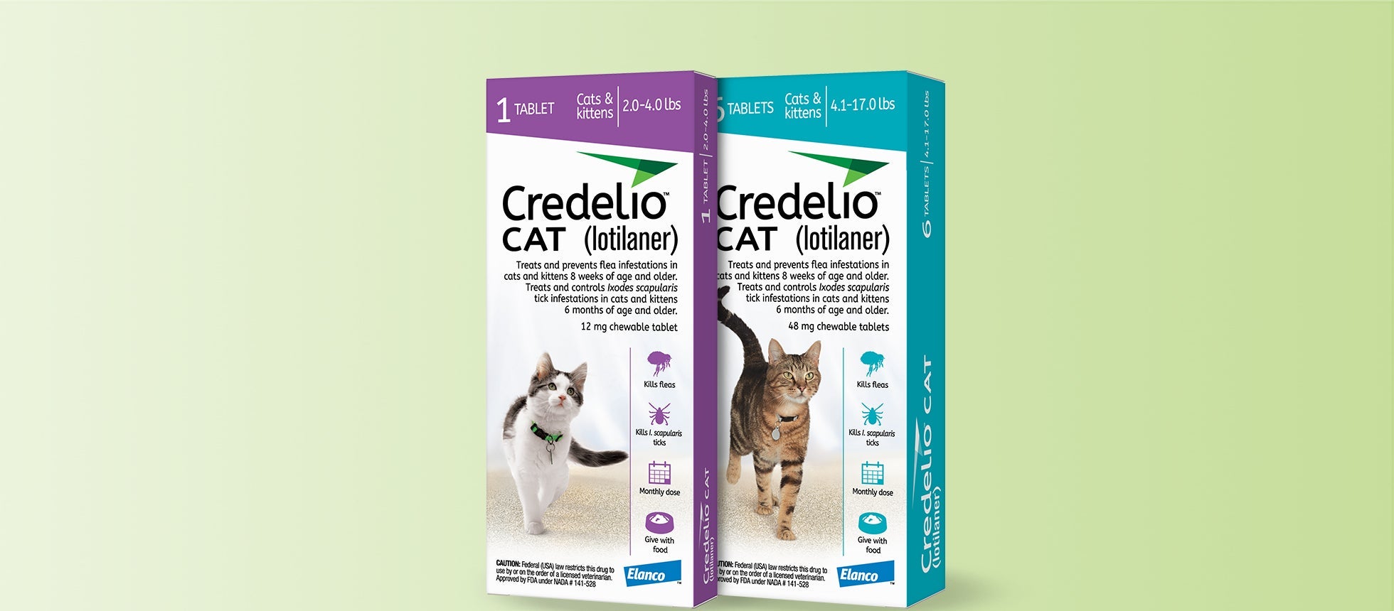 Credelio Monthly Flea Tick Protection for Your Cat